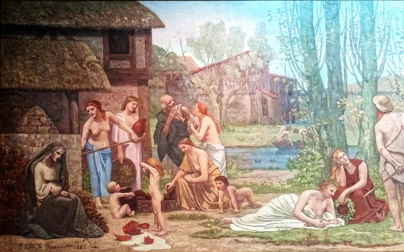 Pierre Puvis de Chavannes - Pro Patria Ludus, Musée de Picardie, Amiens